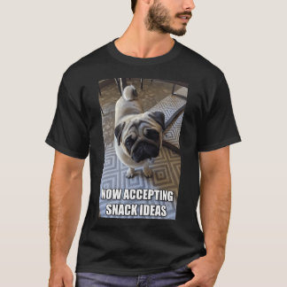 T-shirt Friandises pour pugs