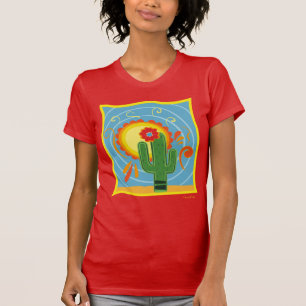 T-shirt Frida Kahlo Cactus Graphic