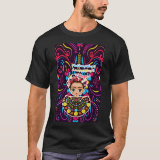 T-shirt Frida Kahlo Cartoon Phone Case cute frida Quedate 