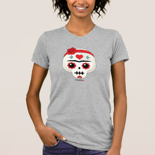 T-shirt Frida Kahlo FridaMoji - Crâne à sucre