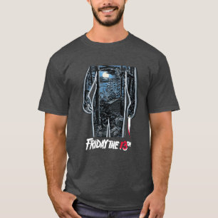 T-shirt Fridayhe 13E Poster De Film drôle