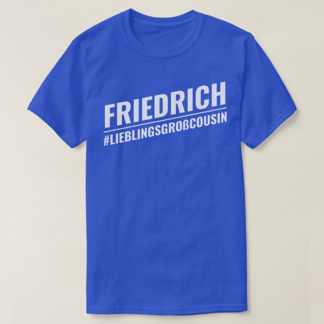 T-shirt Friedrich (Design devant)