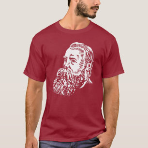 T-shirt Friedrich Engels, portrait