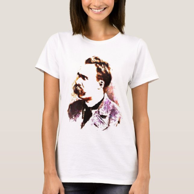 T-shirt Friedrich Nietzsche (Devant)