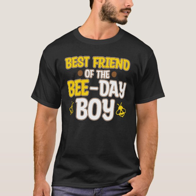 T-shirt Friend Of Bee Day Boy Honey Beekeeper Beekeeping G (Devant)