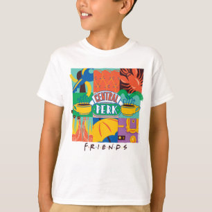 T-shirt FRIENDS™ Central Perk Graphique Vibrant