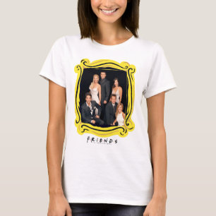 T-shirt FRIENDS™ Groupe en tenue de soirée noir et blanc