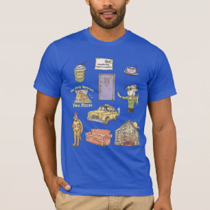 T-shirt FRIENDS™   Icônes de dessin animé Graphique 2
