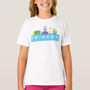 T-shirt FRIENDS™   Logo avec icônes