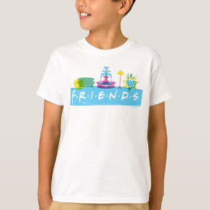 T-shirt FRIENDS™   Logo avec icônes