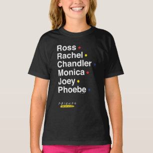 T-shirt FRIENDS™ Noms des personnages