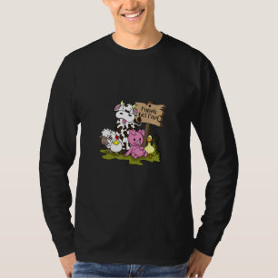 T-shirt Friends Not Food Vegetarian Vegetarian