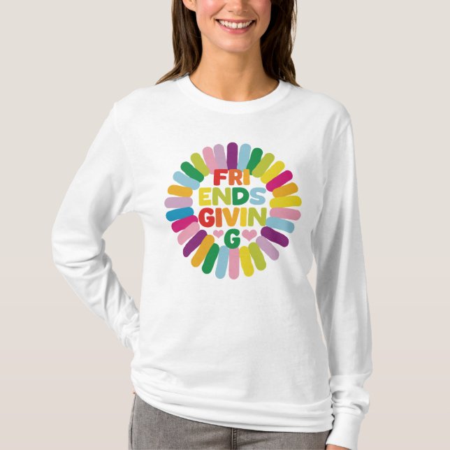 T-shirt Friendsgiving #2 (Devant)