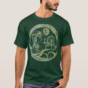 T-shirt Frigg Goddess Frija Freya Viking Old Norse Mytholo