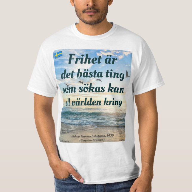T-shirt — Frihet (Devant)