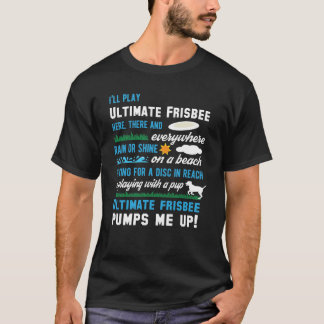 T-shirt Frisbee final drôle