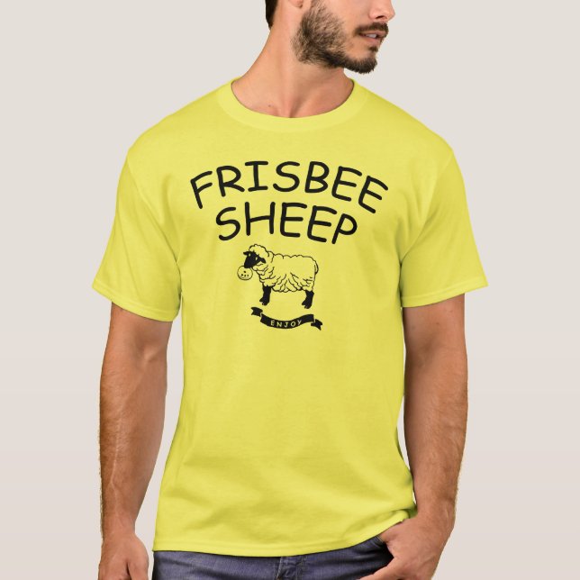 T-shirt Frisbee Sheep (Devant)