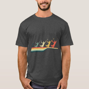 T-shirt Frisbee Vintage Retro Frisbee