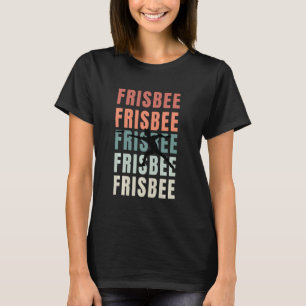 T-shirt Frisbee vintage Rétro Frisbee Lover Frisbee Disque