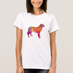 T-shirt Frisian Pointer in watercolor