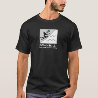 T-shirt Frisson incliné