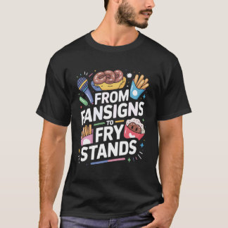 T-shirt Fritures K-Pop Musique Pop Coréenne Corée du Sud K