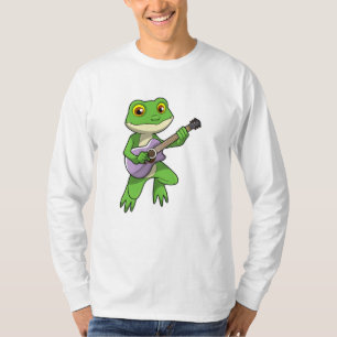 T-shirt Frog à Musique avec Guitare