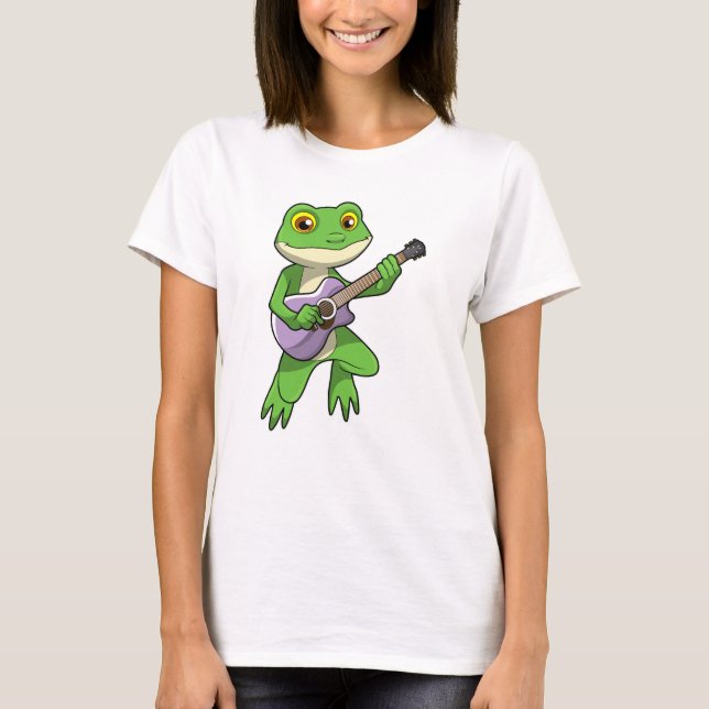 T-shirt Frog à Musique avec Guitare (Devant)