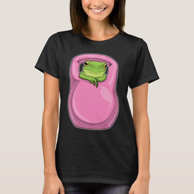 T-shirt Frog Fitness Dumbbell (Devant)