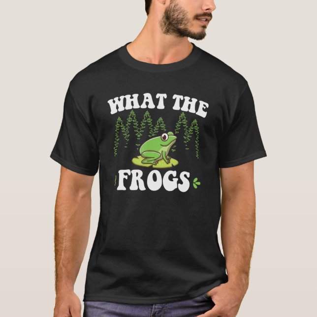 T-shirt Frog Hunting for Toad Gigger Frog Catcher Frogging (Devant)