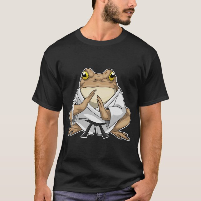 T-shirt Frog Karate Arts martiaux (Devant)