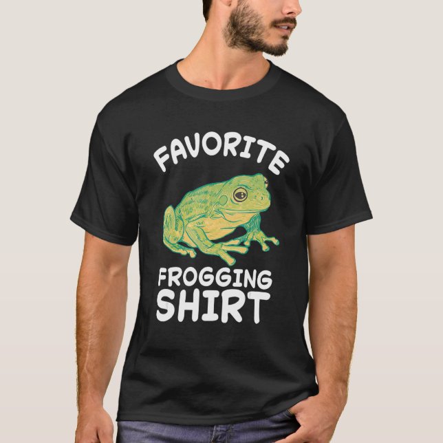 T-shirt Frog Love Toad Frog Catcher Hunter Amphibian Catch (Devant)
