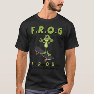 T-shirt FROG Pleinement S'Appuyer Sur Dieu Indifférence À 