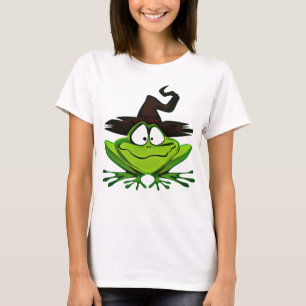 T-shirt FROG WITCH pour la nouveauté de vacances amusante 