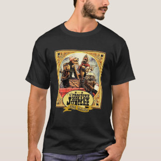 T-shirt Frogtown Country Christmas Men Jug Band Funny Emme