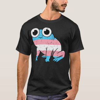 T-shirt Frogue de fierté trans Transgenre