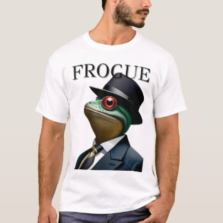 T-shirt "FROGUE : Fabulence à la mode de la grenouille !"