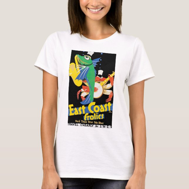 T-shirt Frolite de la côte Est (Devant)