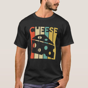 T-shirt Fromage Cheddar Cool Retro Vintage