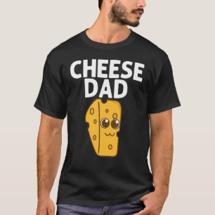 T-shirt Fromage Cheddar Lait Lait Lait Produits Papa Homme