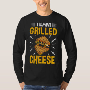 T-shirt Fromage de Cheddar Snacks Fromage Grillé Sandwich