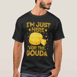 T-shirt Fromage de Gouda Fumé Queso Slices Broyés 1