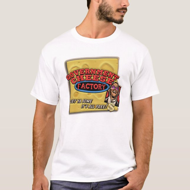 T-shirt fromage de gouvernement (Devant)