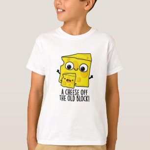 T-shirt Fromage De L'Ancien Bloc Funny Food Pun