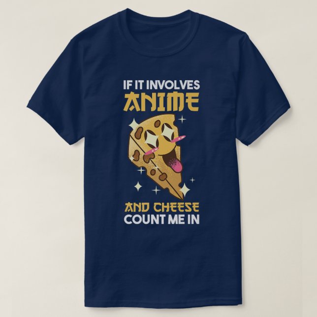 T-shirt Fromage et Anime Premium (Design devant)