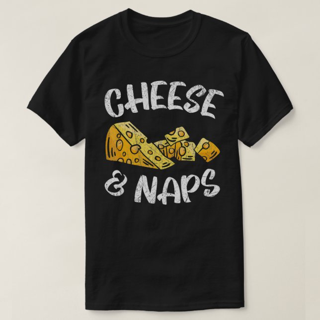 T-shirt Fromage Et Sièges Fromage Odeur De Fromage Lover F (Design devant)
