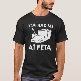 T-shirt Fromage Feta chèvre cadeau Grèce