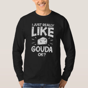 T-shirt Fromage Gouda fumé Queso Tranches Râpé 2