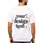 Front and Back Design Custom Logo Personalized 