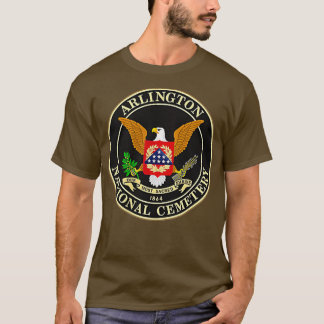 T-shirt Front Back Arlington National Cemetery